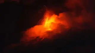 Guatemala evacuates villages as Fuego volcano erupts with lava flows