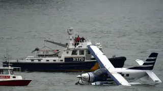 Eight Rescued After Seaplane's Hard Landing in East River