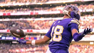 Jefferson returns for Vikings, but Addison and Beckham sit out against Saints