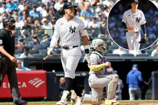 Calf injury sidelines Judge as Yankees cling to pennant hopes