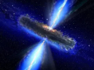 Ancient Quasar Enveloped by a Vast Water Vapor Halo