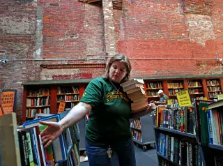 Behind the Brattle: a Boston bookseller surviving on a $760 weekly wage