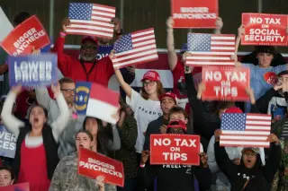 Trump’s Greenville Rally Highlights GOP Struggles in NC Senate Race