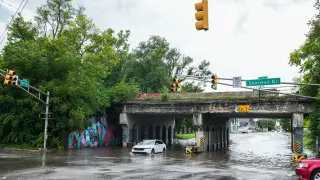 Drone footage captures Indiana flood devastation as storms trigger state emergency