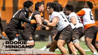 Browns rookies flash early upside on Day 1 of minicamp