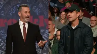 Kimmel Evicts Damon From Crowd During Red Sox Monologue
