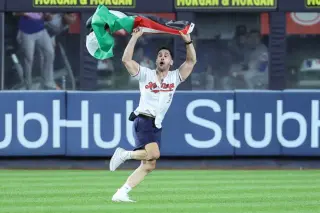 Palestinian Flag Protester Disrupts 9/11 Tribute at Yankee Stadium