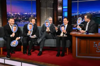 Strike Force Five Reunion Boosts Colbert’s Late Show to Season-High Ratings