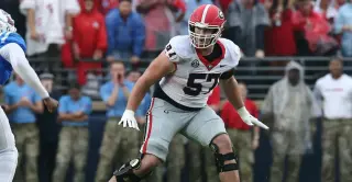 Freeling Tops Lions OT Prospects in 2026 Draft Fan Survey