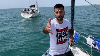 Israeli Hasbara flotilla counters Gaza-bound flotilla off Herzliya