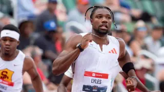Lyles and Richardson Reach 100m Semis at USATF Outdoors