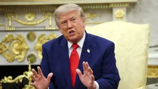 Trump ties Saudi nuclear deal to Abraham Accords, flags no enrichment