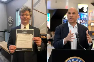 Booker to battle Justin Murphy in New Jersey Senate race after GOP primary win