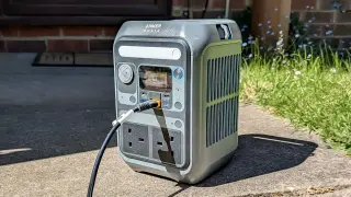 Tested: portable solar generator powers my garage when home solar can't reach