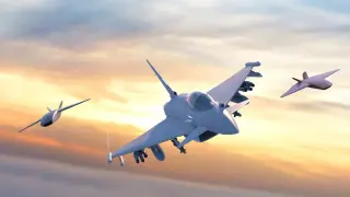 UK Eyes Drone-Integrated Typhoon for Extended Combat Reach
