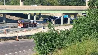Semi-truck crash shuts down I-70 westbound in Columbia, MO