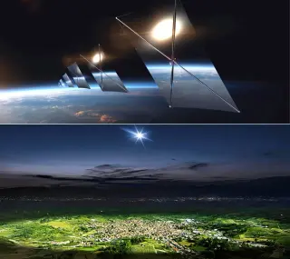 FCC Approves Giant Mirror Satellite to Beam Sunlight to Earth