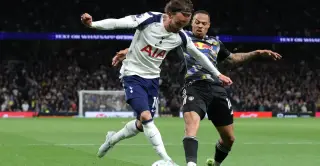 Maddison disputes late Leeds foul as Spurs settle for draw