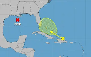 Dolly's Rain Returns to Florida as Edouard Forms in Gulf