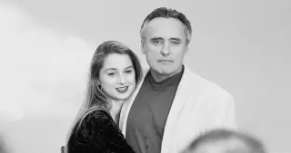 Katherine LaNasa Says Dennis Hopper’s Ghost Haunts Her Even After His Death