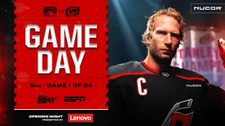 Hurricanes Open Title Defense Against Panthers in Raleigh