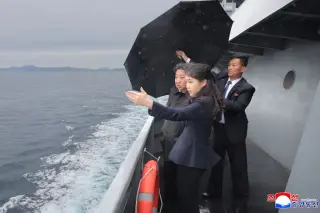 Kim Jong Un Debuts a New Warship as Xi Visit Looms