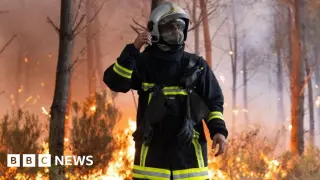 Fire near Bordeaux signals unprecedented European wildfire season