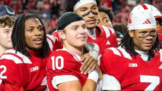 Nebraska Offense Piles Up 493 Yards, 34 Points in Win Over North Dakota, PFF Grades Show