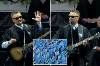 Eric Church delivers guitar-themed UNC commencement speech that goes viral