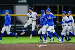Levu's Ninth-Inning Walk-Off Sac Fly Sends No. 1 UCLA to Big Ten Semis