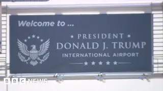 Florida’s Palm Beach airport rebranded as President Donald J. Trump International Airport