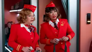 Glam Meets Chaos on a Runaway Train in Stop! That! Train!