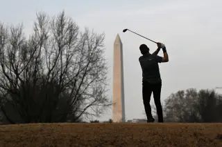 Fundraiser pitches donor drive for Trump’s DC waterfront Garden of Heroes and East Potomac Golf