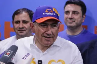 Armenia backs PM’s party in vote as Russia-EU tension grows