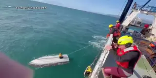 Teenager survives days on capsized skiff in Bering Sea as two relatives drown