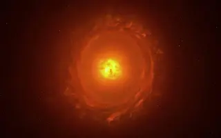 Giant Star WOH G64 Shifts Hue, Hinting at Impending Supernova