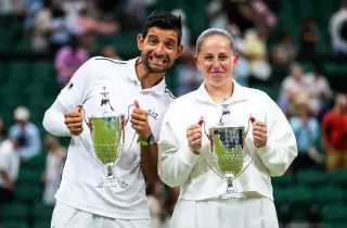 Ostapenko makes rare Open Era history with Wimbledon mixed doubles win