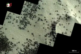 Mars’s Glacial Spiders Prove the Planet Is Alive—Geologically Speaking
