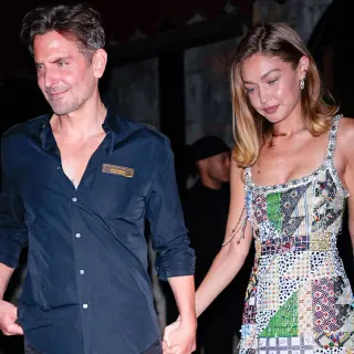 Cooper and Hadid Spark Wedding-Band Buzz with Boucheron Rings in Paris