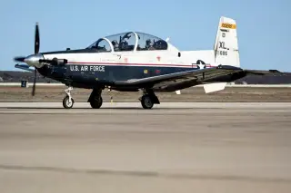 Two Air Force trainees eject safely after hard landing near Seguin