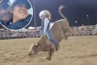 Hemsworth's 14-year-old daughter wins all-boys bull riding competition, sparking praise and animal welfare backlash