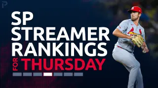 SP Streamer Rankings Preview: Top Starts for 5/7–5/9