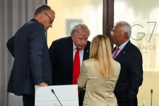 Meloni denies Trump’s ‘begged for a photo’ claim as tensions flare at the G7