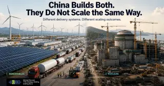China’s Renewable Surge Outpaces Its Nuclear Milestones