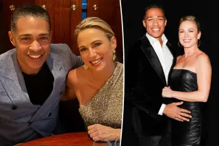 Amy Robach and T.J. Holmes wed in secret Arkansas ceremony