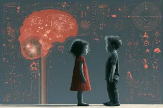 A Global Two-Dimensional Blueprint for Mind Development