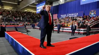 Trump escalates Michigan Senate attack, comparing El-Sayed to 9/11 hijackers