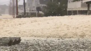 Nor'easter causes coastal erosion and power outages across Northeast