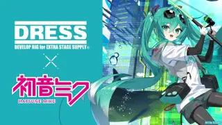 Hatsune Miku Ventures into Fishing Gear with DRESS Collaboration
