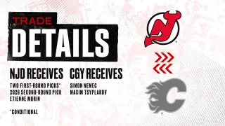 Devils Acquire Morin, Two Conditional Firsts in Nemec-Tsyplakov Deal